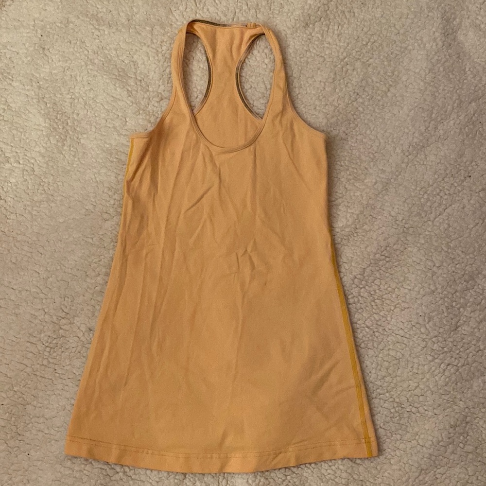 Yellow Lululemon tank top